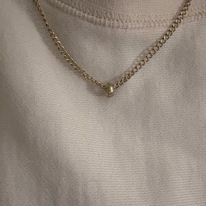 Solid 10k Gold Spiky Spacer Bead